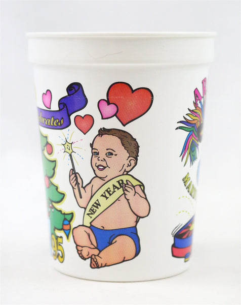 VINTAGE 1995 Argus Mardi Gras Day Plastic Beer Cup