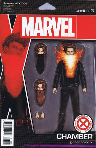 Powers of X #5 2019 Marvel Comics Christopher Action Figure Variant Chamber