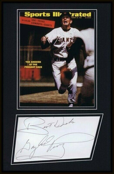 Gaylord Perry Giants Signed Framed 11x17 Photo Display JSA