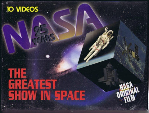 NEW SEALED NASA 25 Years: Greatest Show In Space Collection (1999) VHS Cassette 