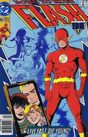 Flash #65 ORIGINAL Vintage 1992 DC Comics 