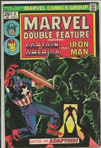 Marvel Double Feature #6 ORIGINAL Vintage 1974 Marvel Comics 