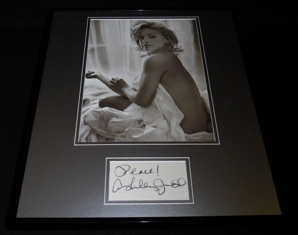 Ashley Judd Signed Framed 16x20 Photo Display