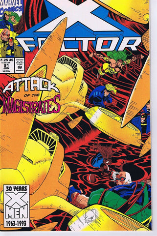 X Factor #91 ORIGINAL Vintage 1993 Marvel Comics 