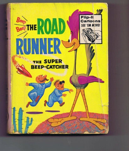 Road Runner Super Beep Catcher ORIGINAL Vintage 1973 Whitman Big Little Book  