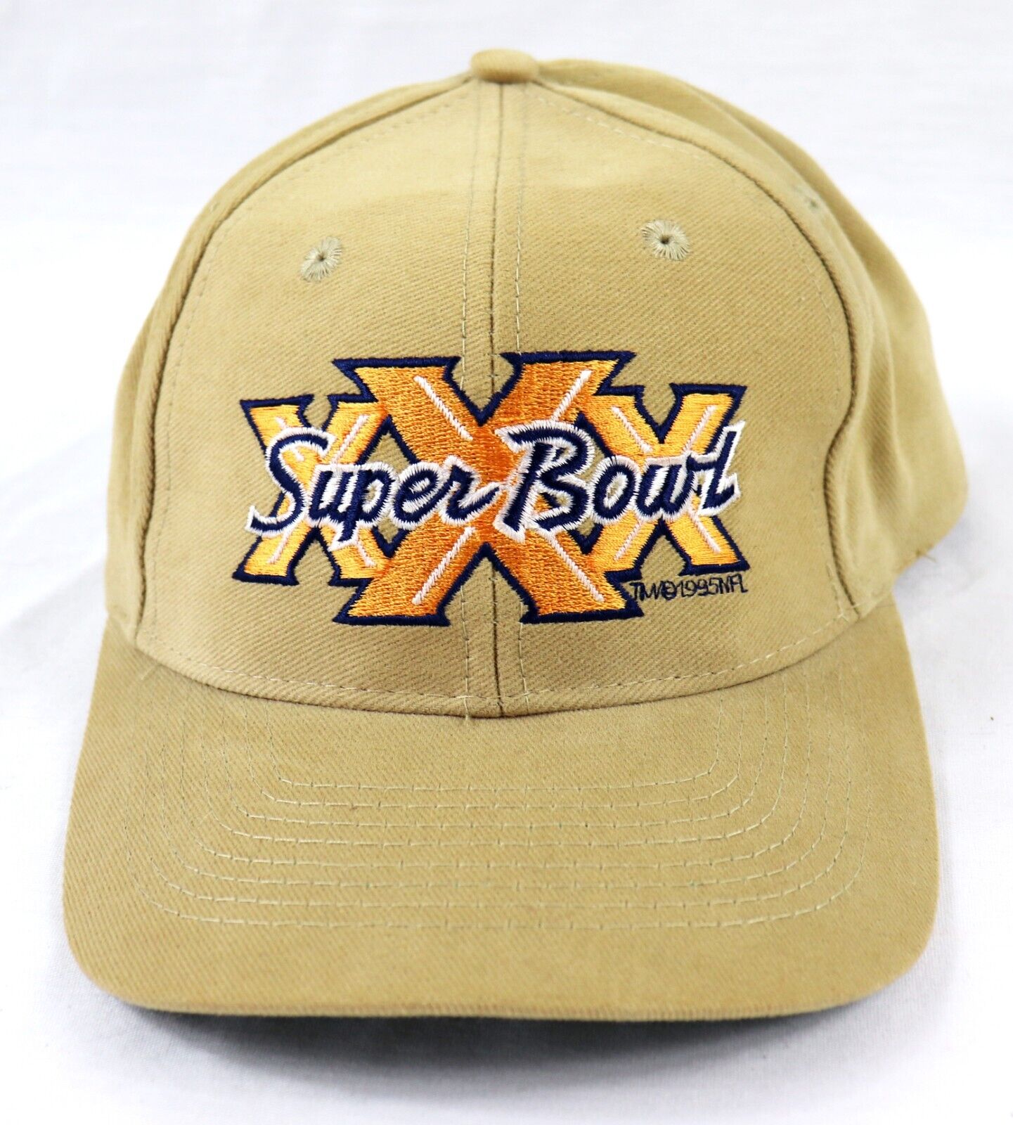 VINTAGE 1996 Super Bowl XXX Adjustable Cap Hat Steelers vs Cowboys