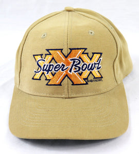 VINTAGE 1996 Super Bowl XXX Adjustable Cap Hat Steelers vs Cowboys