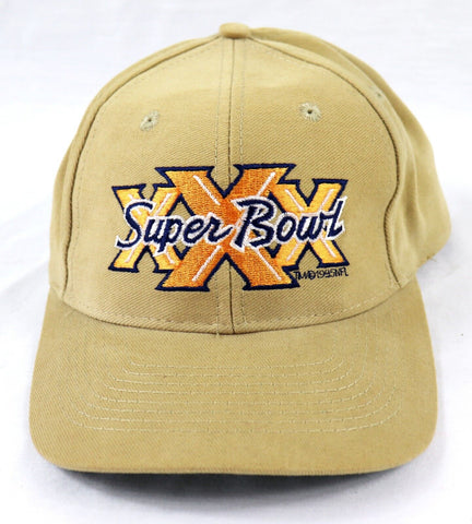 VINTAGE 1996 Super Bowl XXX Adjustable Cap Hat Steelers vs Cowboys