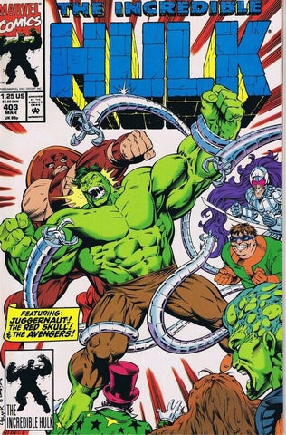 Incredible Hulk #403 ORIGINAL Vintage 1993 Marvel Comics Dr Octopus