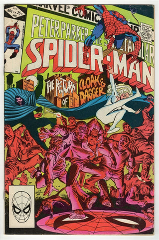 Spectacular Spider-Man #69 ORIGINAL Vintage 1982 Marvel Comics Cloak Dagger