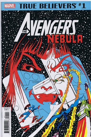 True Believers Avengers Nebula #1 Full Reprint of Avengers 260