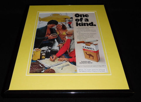 1976 Camel Filters Cigarettes Framed 11x14 ORIGINAL Vintage Advertisement 