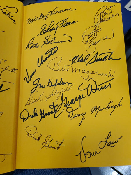 1960 Pittsburgh Pirates + Vera Clemente Signed Hardcover Book Jim O'Brien