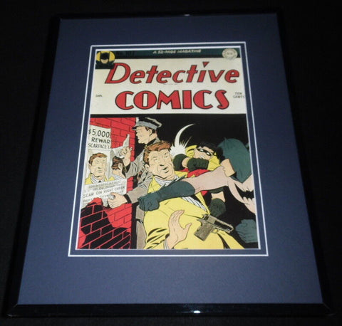 Detective Comics #107 Framed 11x14 Repro Cover Display Batman Robin Scarface