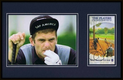 Jesper Parnevik Signed Framed 11x17 Photo Display 