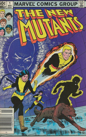 New Mutants #1 ORIGINAL Vintage 1983 Marvel Comics 