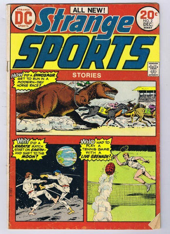 Strange Sports Stories #2 ORIGINAL Vintage 1973 DC Comics 