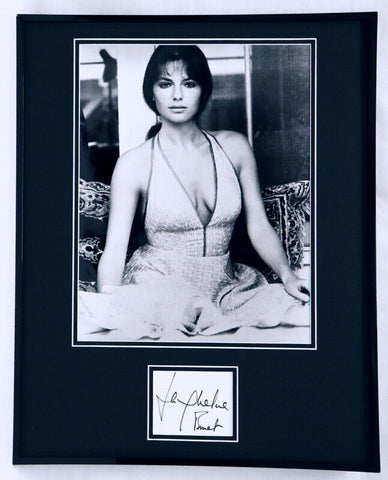 Jacqueline Bisset Signed Framed 16x20 Photo Display 