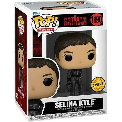 NEW SEALED 2022 Funko Pop Figure Batman Selina Kyle CHASE Zoe Kravitz Catwoman