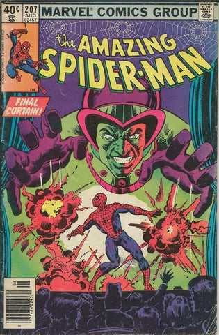 Amazing Spiderman #207 ORIGINAL Vintage 1980 Marvel Comics