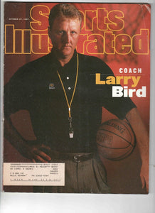 Oct 27 1997 Sports Illustrated Magazine Larry Bird Pacers