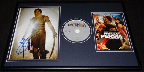 Jake Gyllenhaal Signed Framed 12x18 Photo & Prince of Persia DVD Display AW