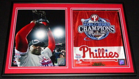 Ryan Howard Framed 12x18 Photo Set 2008 Phillies World Champions