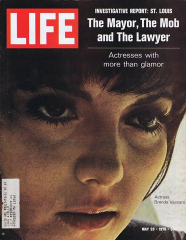 ORIGINAL Vintage Life Magazine May 29 1970 Brenda Vaccaro