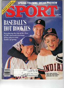 Mar 1988 Sport Magazine Jack McDowell Cory Snyder Gregg Jefferies