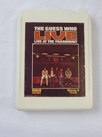 VINTAGE The Guess Who Live at the Paramount 8 Track