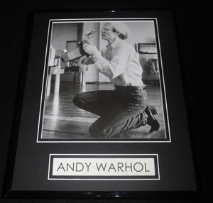 Andy Warhol Framed 11x14 Photo Display 