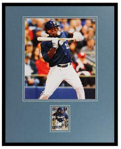 Rickie Weeks Signed Framed 16x20 Beanball Photo Display Brewers