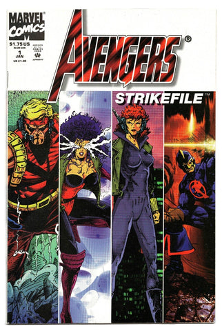 Avengers Strikefile #1 VINTAGE 1994 Marvel Comics