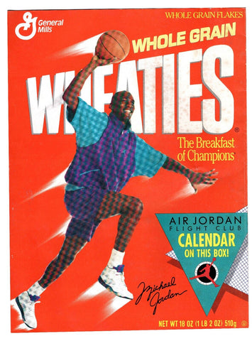 VINTAGE 1991 Wheaties Michael Jordan Calendar