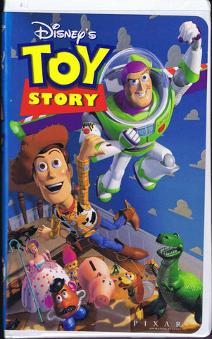 Toy Story VINTAGE VHS Cassette Disney Clamshell Tim Allen Tom Hanks