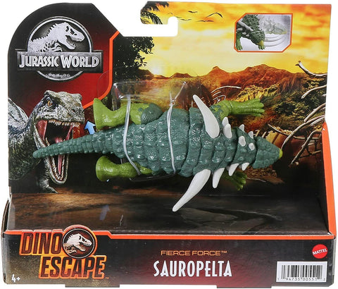 NEW SEALED 2021 Jurassic World Fierce Force Sauropelta Tail Strike Action Figure