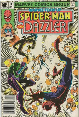 Marvel Team Up #109 ORIGINAL Vintage 1981 Marvel Comics Spider-Man Dazzler