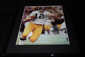 Terry Bradshaw rushing Framed 11x14 Photo Display Steelers