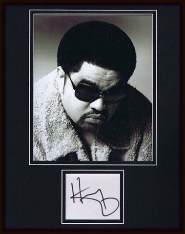 Heavy D Signed Framed 11x14 Photo Display AW 