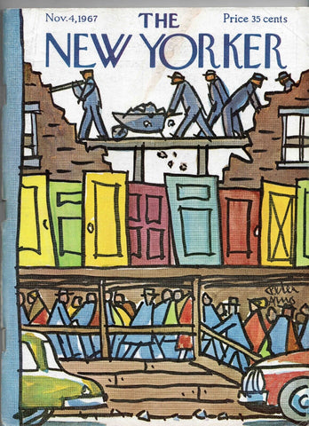 VINTAGE Nov 4 1967 New Yorker Magazine