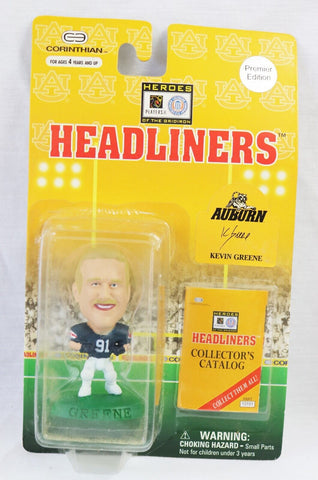 VINTAGE 1996 Corinthian Headliner Kevin Greene Action Figure Auburn