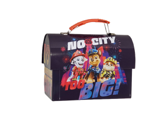 BRAND NEW 2021 TinBox Paw Patrol The Movie Metal Lunch Box No City Too Big