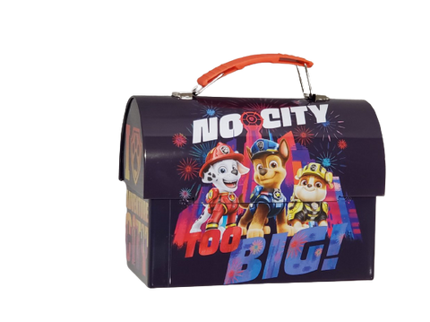 BRAND NEW 2021 TinBox Paw Patrol The Movie Metal Lunch Box No City Too Big