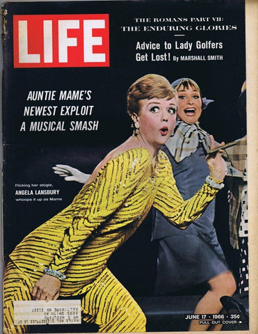 ORIGINAL Vintage Life Magazine June 17 1966 Angela Lansbury