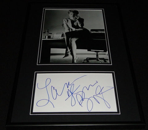 Lara Flynn Boyle Signed Framed 12x18 Photo Display Twin Peaks