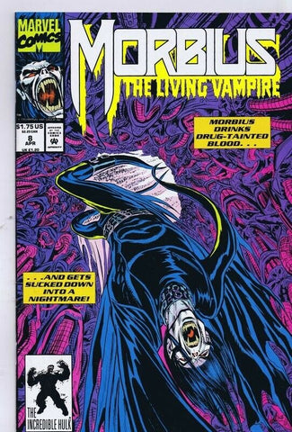 Morbius the Living Vampire #8 ORIGINAL Vintage 1993 Marvel Comics 