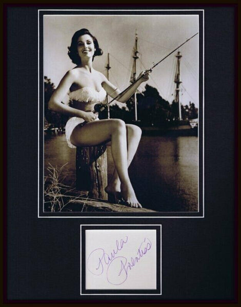 Paula Prentiss Signed Framed 11x14 Bikini Photo Display JSA