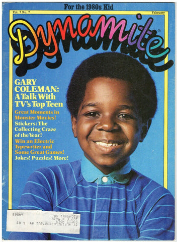 ORIGINAL Vintage 1984 Dynamite Magazine #117 Gary Coleman Diffrent Strokes