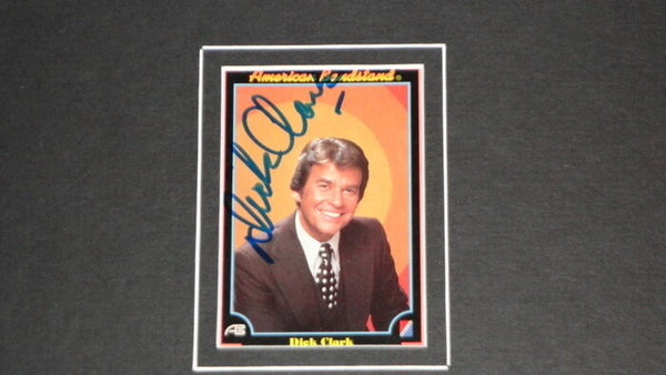 Dick Clark Signed Framed 11x17 Photo Display JSA American Bandstand