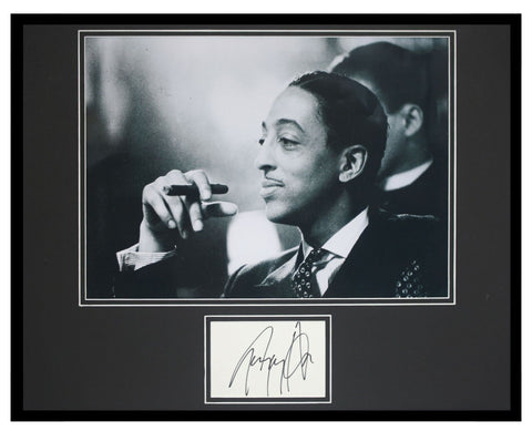 Gregory Hines Signed Framed 16x20 Photo Display Cotton Club